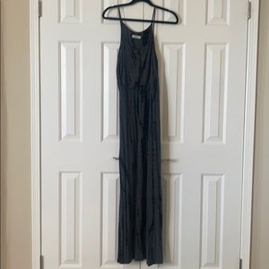 Spaghetti strap long maxi dress